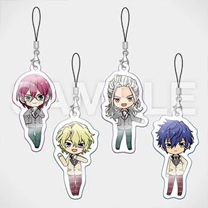 Edenアクリルキーホルダー4種セット